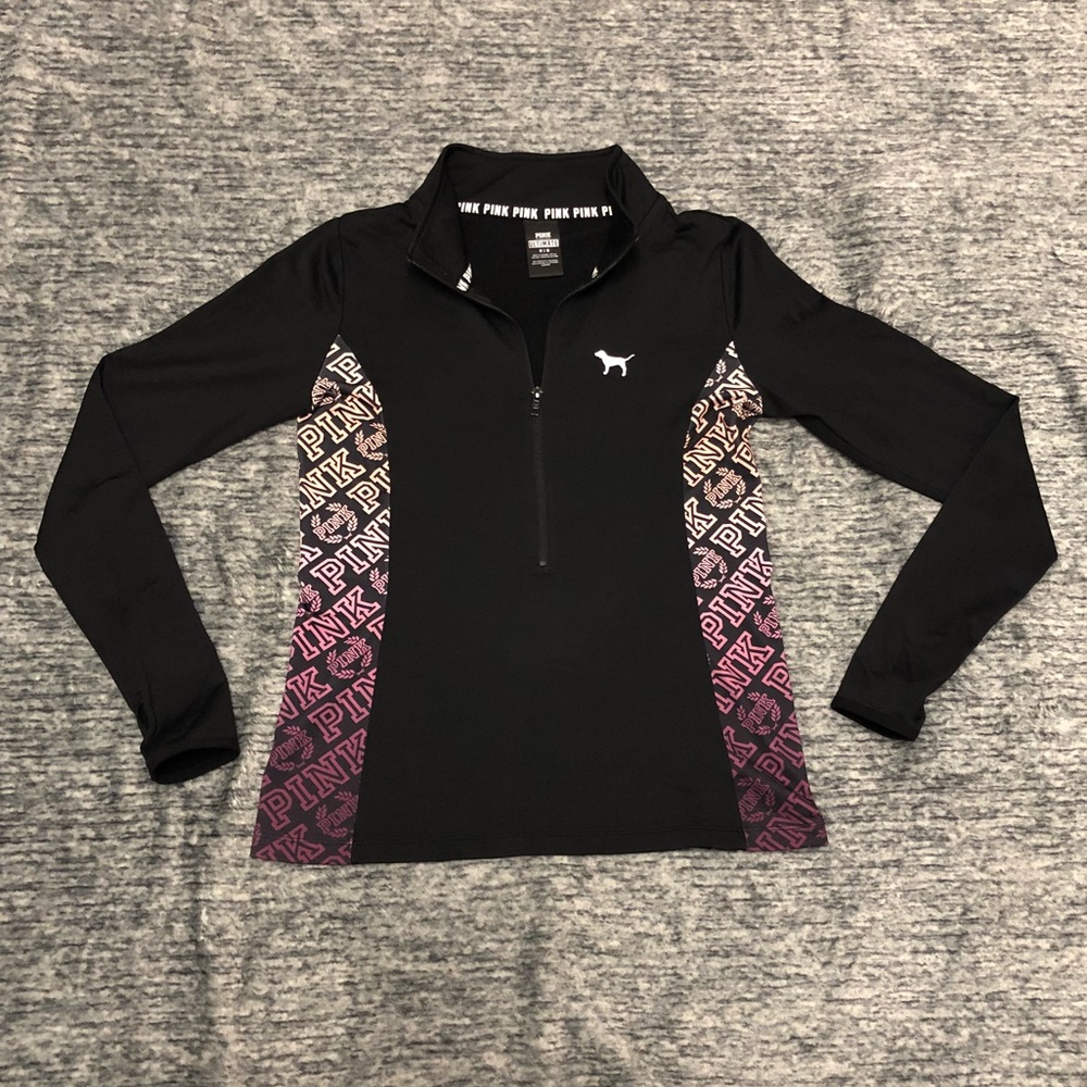 Victoria Secret Pink Ultimate Half Zip Jacket